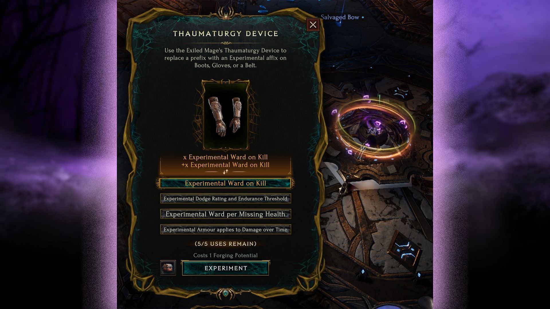 Rune of Research and Glyph of Insight are the two primary aspects of this advanced crafting system (Image via Eleventh Hour Games)